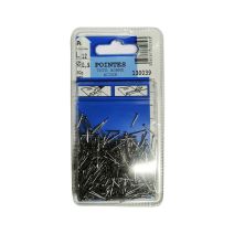 Pointes tête homme en acier L.12mm ø0,9mm 50g