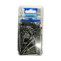 Pointes tête plate acier L45 ø2,2mm