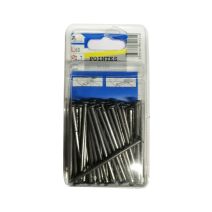 Pointes tête plate acier L60 ø2,7mm