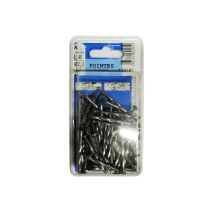 Pointes torsadées tête plate L40 ø2,2mm