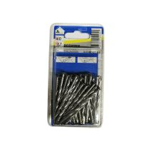 Pointes torsadées tête plate acier L60 ø2,7mm