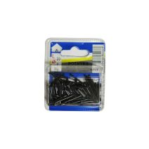 Pointes béton tête homme acier trempé L20 ø2mm