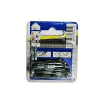 Pointes béton striées acier trempé L40 ø3,5mm