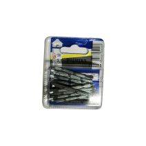 Pointes béton striées acier trempé L50 ø3,5mm