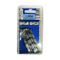 Pointes béton striées acier trempé L70 ø3,5mm
