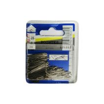 Pointes aiguilles acier L25 ø0,9 - 200 pièces