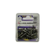 Vis agglo pozidriv tête fraisée inox A2 L.20 ø4mm - Les 28 pièces