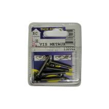 Vis métaux tête fraisée inox A2 L.30 ø4mm - Les 5 pièces