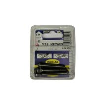 Vis métaux tête fraisée inox A2 L.40 ø5mm - Les 3 pièces