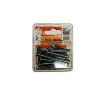 Vis métaux tête cylindrique acier zingué L.30 ø5mm - Les 14 pièces