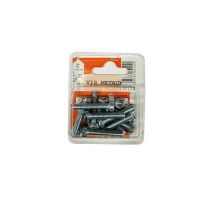 Vis métaux tête cylindrique acier zingué L.30 ø6mm - Les 10 pièces