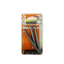 Vis métaux tête cylindrique acier zingué L.80 ø8mm - Les 3 pièces
