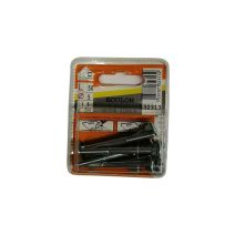Boulons TRCC acier zingué 5x50mm - Les 6 pièces
