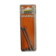 Boulons TRCC acier zingué 7x100mm - Les 2 pièces