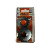 Rondelles larges acier zingué ø18mm - Les 8 pièces
