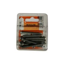 Boulons 6 pans classe 8.8 zingué L.40 ø4 - Les 10 pièces