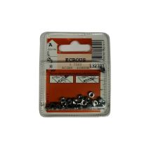 Ecrous 6 pans acier zingué ø3mm - Les 30 pièces