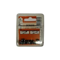Ecrous auto-frein acier zingué ø5mm - Les 10 pièces