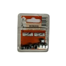 Ecrous auto-frein acier zingué ø6mm - Les 8 pièces