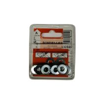 Rondelles moyenne acier zingué ø6mm - Les 31 pièces