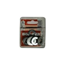 Rondelles moyenne acier zingué ø10mm - Les 14 pièces