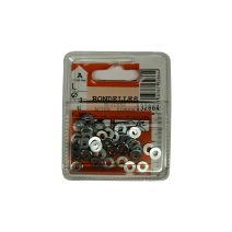 Rondelles moyenne acier zingué ø3mm - Les 42 pièces