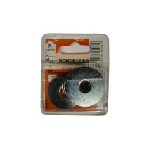 Rondelles extra large acier zingué ø10mm - Les 9 pièces