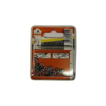 Rondelles dentures acier zingué ø3mm - Les 40 pièces