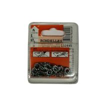 Rondelles dentures acier zingué ø5mm - Les 36 pièces