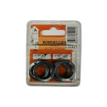 Rondelles Grower acier zingué ø16mm - Les 4 pièces