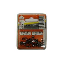 Rondelles Grower acier zingué ø3mm - Les 36 pièces