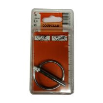 Goupille clips L.6mm - La pièce