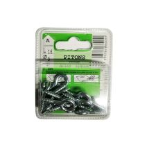 Pitons fermés acier zingué L.16 ø3mm - Les 17 pièces