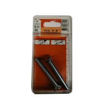 Vis tête fraisée 6 pans creux acier zingué L.60 ø8mm - Les 2 pièces
