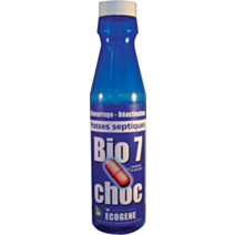 Suractivateur bactérien Bio7 choc fosse septiques 375 g - ECOGENE