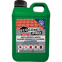 anti dépôts verts algues et lichens concentré pour 150 m2 2l