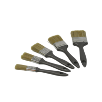 Lot 5 pinceaux plats