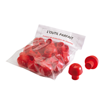 25 embouts protection chantier