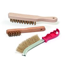 Lot de 3 brosses métalliques