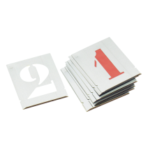 Chiffres zinc capit. 60mm