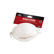 Lot de 5 masques jetables pour travaux courants