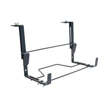 Support jardinière ergonomique fer plat anthracite 35x16-26cm - LOUIS MOULIN