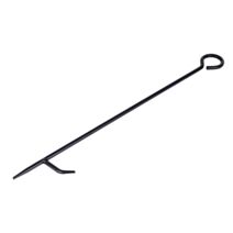 Tisonnier en acier H58cm noir - SOMAGIC