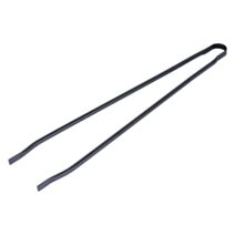 Pince de cheminée acier peint noir 57cm - SOMAGIC