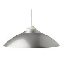 Suspension Basik 11x30x30cm 60W Gris - MATHIAS