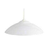 Suspension Basik 11x30x30cm 60W Blanc - MATHIAS