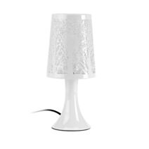 Lampe Touch Tree 30x12,5x12,5cm 40W Blanc - MATHIAS