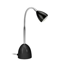 Lampe de bureau led Tom noir d9 h37