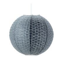 Boule papier Délice gris