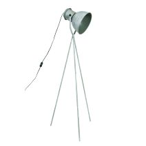 Lampadaire “trey” acier patiné